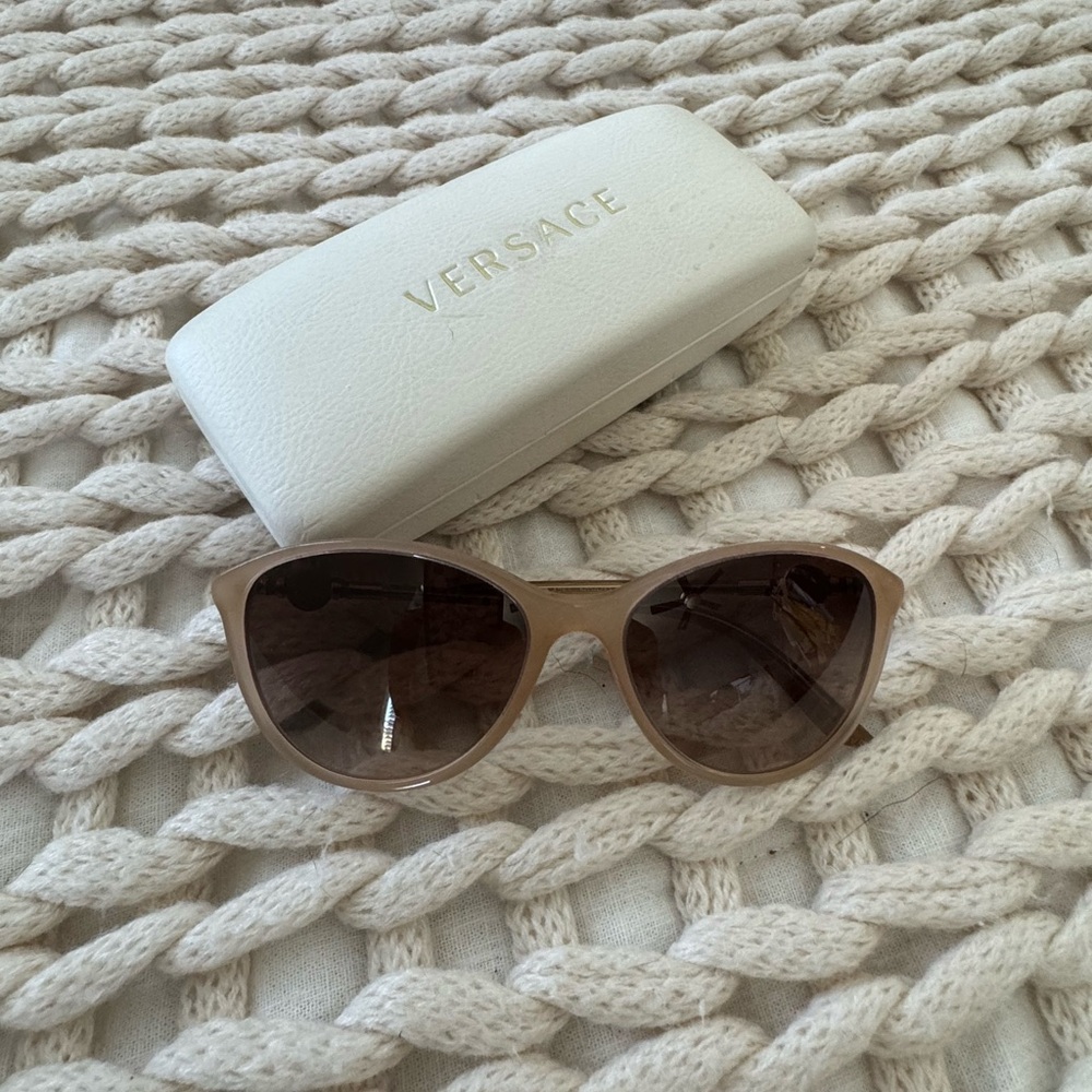 Versace Women's Sunglasses - Tan
